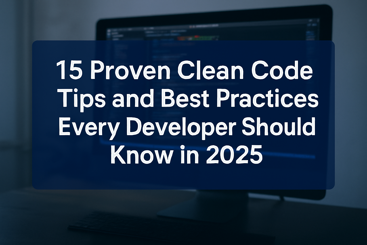 Clean Code Tips and Best Practices
