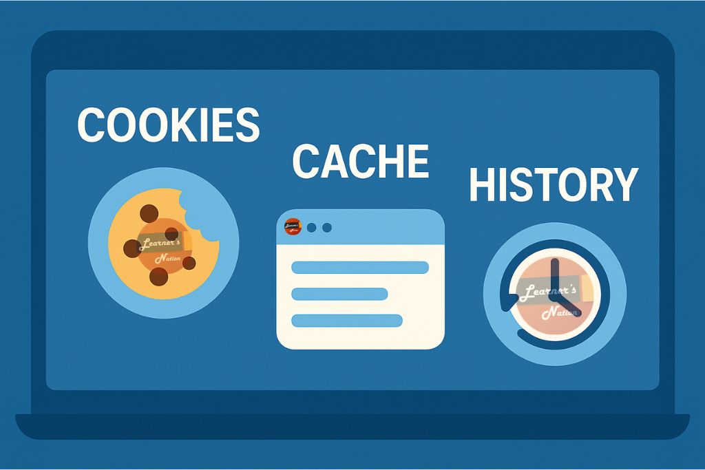 Difference Between Cookies, Cache, and History