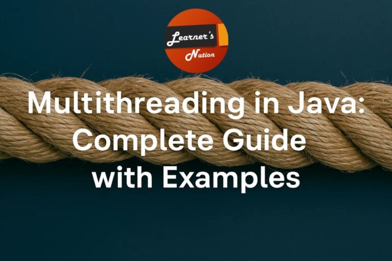 Multithreading in Java