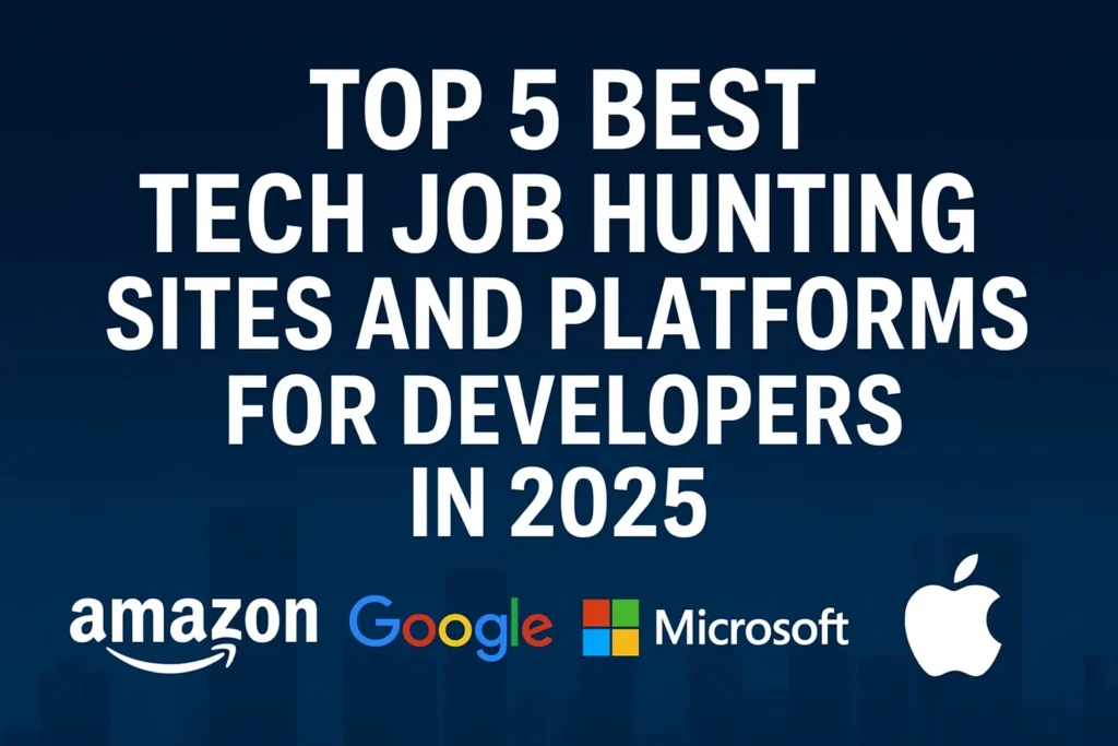 best tech job hunting sites for developers in 2025